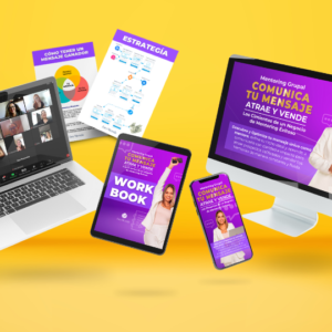 Mentoring Grupal En Vivo COMUNICA TU MENSAJE, ATRAE Y VENDE
